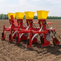 Semoir de précision multi-rangs monté sur tracteur pour semis de blé, maïs, soja, riz et pailles agricoles en grandes exploitations