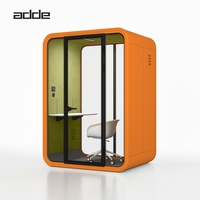 Cabine de bureau modulaire, mobile, insonorisée, portable, pour réunions, bureau moderne