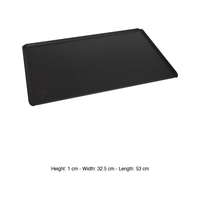 Plaque de cuisson antiadhésive GN 1/1 53 × 32,5 × 1 cm