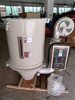 Séchoir industriel à air chaud de 150 kg pour résine plastique, granulés et pastilles, avec chauffage électrique de 9 kW