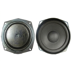 134 x 134 x 60(H)mm 15W Metal Frame Outer Magnet Paper Cone 134mm Full Range Loud Speaker - Product Image 1