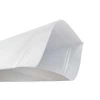 Sachets d'emballage en papier kraft blanc en gros, sacs à fermeture éclair en papier kraft blanc de 1 kg pour l'emballage de thé, de noix et d'aliments