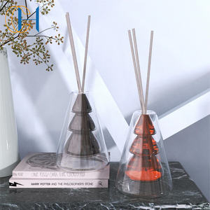 C & H sang trọng tùy chỉnh dầu thủy tinh hương thơm Cây giáng sinh khuếch tán cây sậy - Product Image 1