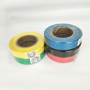 Tube thermorétractable PE professionnel à paroi <span class=keywords><strong>mince</strong></span>, design coloré, certifié ROHS, 20M/<span class=keywords><strong>Rouleau</strong></span>, haute tension 35kV, 2:1 - Product Image 3