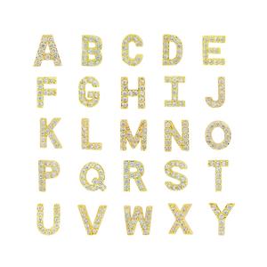 18K Gold Plated Custom <strong>Men</strong> Alphabet Initial Tiny Cubic Zirconia Ear Piercing Letter Cartilage Screw Back <strong>Stud</strong> <strong>Earrings</strong> for Women - Product Image 2