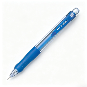 Crayon mécanique Uni Shalaku M5 100 0,5 mm, corps transparent, grip en caoutchouc souple, pour étudiants, écriture, Japon, unisexe - Product Image 6