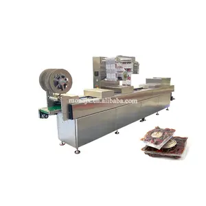 High Capacity Cheese Sausage Packing Automatic thermoforming vacuum packaging machine price