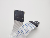 Câble flexible de longueur personnalisée pour la fente de carte mémoire Micro SD à Micro SD étendre la connexion de l'adaptateur de câble flexible