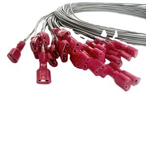 Kunden spezifisches Überbrückung kabel für Autobatterie 6.3 Federstecker-Anschluss kabel - Product Image 5