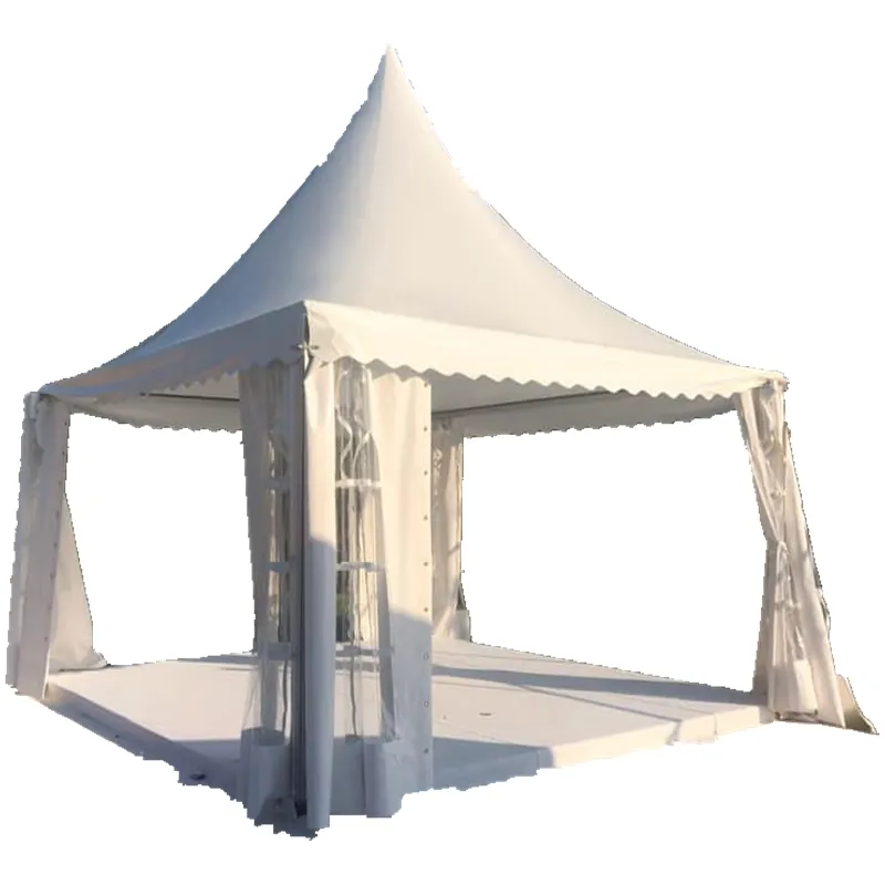 high-quality Pipe and Curtain Dome Canopy Circular Aluminum Truss tent for party