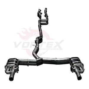 ท่อไอเสีย Vortex High Performance Catback สำหรับ Mercedes Benz W213 E300 ระบบวาล์วสแตนเลส เพิ่มพลังแรง - Product Image 1