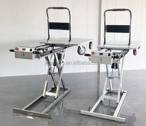 Hydraulische Draagbare Elektrisch Aangedreven Selfloading Handkarren & Trolleys Afvlakbare Elektrische Heftruck - Product Image 1