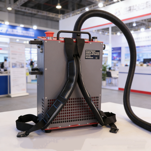 Machine de <span class=keywords><strong>nettoyage</strong></span> laser portable AccTek, sac à dos, 100W 200W 300W, laser pulsé, 45 kg, décapant de rouille pour travaux sur le terrain en extérieur - Product Image 1