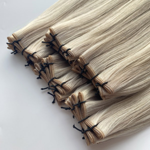 Extensiones de Cabello Virgen Sin Procesar Genius Weft 2026, Suaves y Sedosas, Doble Trama, para Uso en Salón - Product Image 3