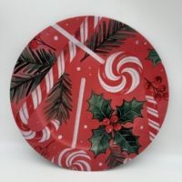 Assiettes de présentation et décoratives de Noël - Designs uniques pour une table de fête inoubliable