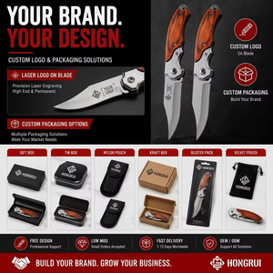 Coltello Tattico Pieghevole Personalizzato OEM da Fabbrica con 31 Anni di Esperienza, Lama in Acciaio 3Cr13, Manico in Legno, Coltello Tascabile da Sopravvivenza Outdoor e <span class=keywords><strong>Bushcraft</strong></span> con LED - Product Image 3