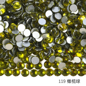 Круглое стеклянное украшение для ногтей - Product Image 5