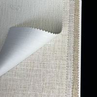 Tissu délicat à grain croisé pour stores enrouleurs occultants, tissu de couleur neutre pour la fabrication de stores enrouleurs pour fenêtres