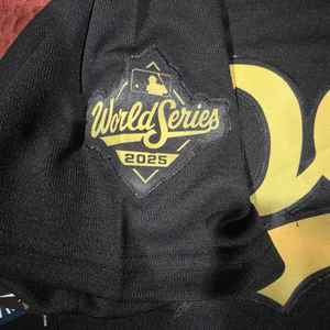 2025 NIEUW ONTWERP WORLD Series Los Angeles LA Dodgers Shohei Ohtani Jersey ZWART & GOUD # 17 JAPANS/ENGELS - Product Image 4