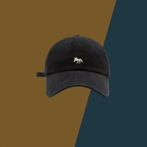 Casquette de baseball d'été décontractée de haute qualité pour femmes, personnalisée, avec broderie de renard mignon, en coton non structuré, à 6 panneaux. - Product Image 6