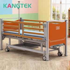 Детская кроватка KANGTEK с регулируемой высотой и колесами для новорожденных от китайского производителя - Product Image 4