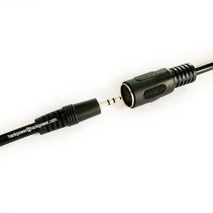 Câble <span class=keywords><strong>MIDI</strong></span> 5 broches DIN femelle vers prise jack 3,5 mm 3 pôles pour guitare, microphone, système audio - Product Image 6