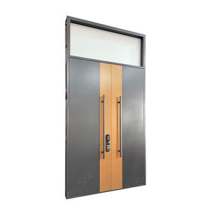 Puertas Batientes <span class=keywords><strong>de</strong></span> <span class=keywords><strong>Aluminio</strong></span> <span class=keywords><strong>de</strong></span> Seguridad para Exteriores, Precio <span class=keywords><strong>de</strong></span> Fábrica al por Mayor, Puerta <span class=keywords><strong>de</strong></span> Entrada Principal Extra Grande <span class=keywords><strong>y</strong></span> Lujosa para Casas - Product Image 3