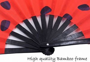 Abanico Plegable de Bambú Grande de 13 Pulgadas con Impresión Personalizada y Luz UV Holográfica, Accesorio para Fiestas y Festivales, Ideal para Regalo - Product Image 5