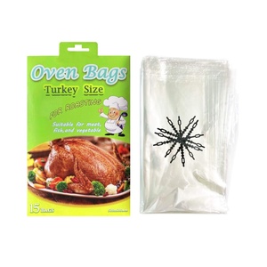Lot de 100 sacs de cuisson approuvés, résistants à la chaleur (jusqu'à 450°F), compatibles four et micro-ondes, robustes, pour rôtissoire, dinde et autres aliments - Product Image 1