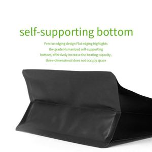 Bolsa de Basura Ecológica para Envasado de Alimentos, con Cierre Hermético, Reciclable, con Logotipo Personalizado en Relieve, Material de Grado Alimenticio, Base Cuadrada, Venta al Por Mayor - Product Image 3