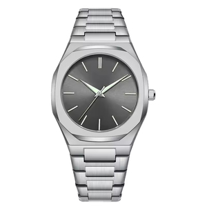 OEM Custom Logo Fashion Daily Gift Waterproof Arabic Dial Ultra Fashion Wrist <b>Watches</b> Luxury Mens Alloy Quartz <b>Watch</b> - Product Image 2