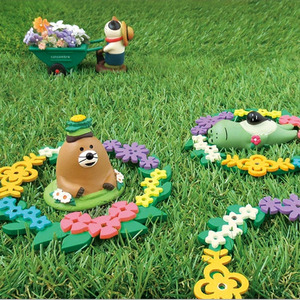Figurines en résine d'animaux mignons (chat, grenouille) - Ornements de bureau et de jardin pour le Nouvel An chinois et Thanksgiving, artisanat fait main pour micro-paysages DIY - Product Image 6
