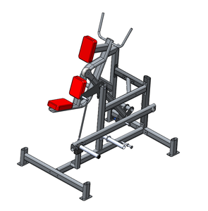 Machine de <span class=keywords><strong>presse</strong></span> de jambe chargée par plaque d'équipement de gymnastique commerciale veau Super horizontal - Product Image 6