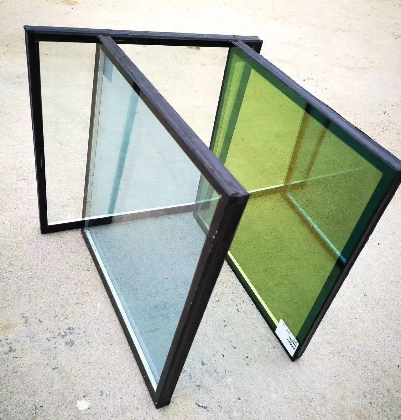 Safety Curtain Wall & Door Window Low-E Insulated Double Glazing Tempered Glass with Certificate