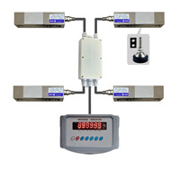 Indicador de pesaje de pantalla SC8320C adecuado para báscula de plataforma electrónica, carcasa de plástico de báscula XK315A1X