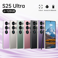 2025 Original S25 Mini Téléphone S25 Mini 5g Smartphone Nouvelle Arrivée 4 Pouces 6GB + 128GB Téléphone Débloqué Téléphones Mobiles Android