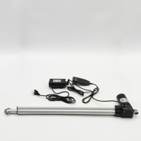 Mini micro actionneur industriel robuste 100mm-300mm électrique 12V/24V Moteur linéaire métallique pour Cursa
