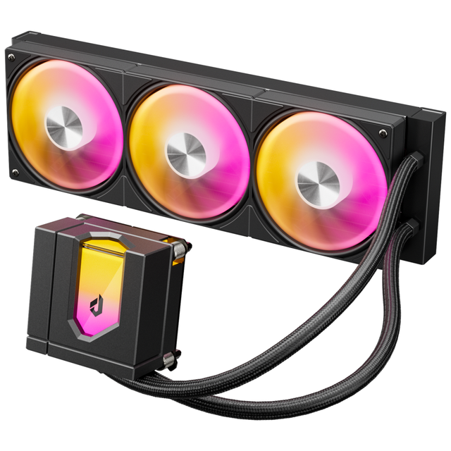 upHere 360mm ARGB AIO CPU Liquid Cooler Triple PWM Fan Full ARGB CPU Water Cooling System for Intel AM5 LGA1851 1700