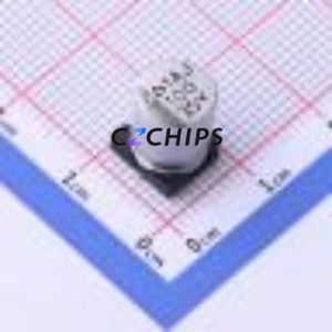 ตัวเก็บประจุอิเล็กโทรไลต์อะลูมิเนียมแบบ SMD รุ่น BXJ35V100M8*10 8.0TP ขนาด D8xL10 มม. ความจุ 100uF ค่าความคลาดเคลื่อน 20% แรงดัน 35V กระแสไฟ 600mA ความถี่ 100kHz - Product Image 1