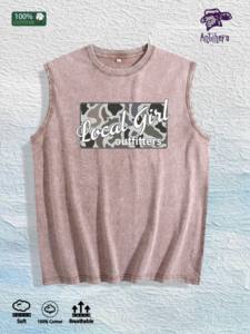 Canotta mimetica in cotone per ragazza, 3 colori, magazzino USA - Product Image 5