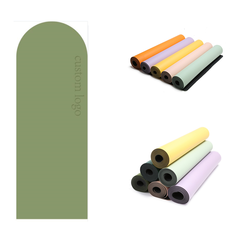 Esterilla de yoga de PU - verde