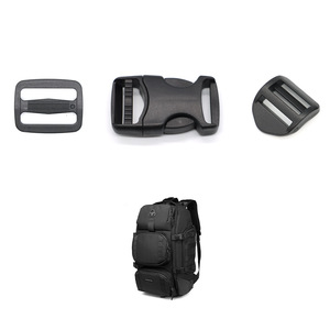 Single Pull Plastic Buckle 25Mm Adjustable Snap Buckle For Backpacks Outdoor Bags <b>Webbing</b> <b>Straps</b> - Product Image 4