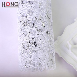 Maille en K pour l'emballage des fleurs avec feuille d'or chaud, chemin de table, décoration de mariage, emballage cadeau, utilisation de Noël - Product Image 3