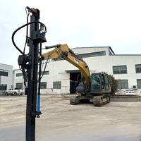 Machine hydraulique de perceuse de roche de plate-forme de forage de noyau pour le dynamitage minier avec la boîte de vitesse pour creuser changeant des caractéristiques de perceuse de vers le bas-trou