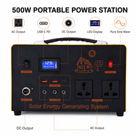 Centrale Électrique Portable LiFePO4 500W 360Wh avec Générateur Solaire MPPT pour Camping, VR et Sauvegarde Domestique - Vente en Gros