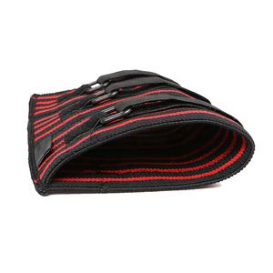 Ganchos de palanca ajustables Mangas de levantamiento de pesas Nuevo diseño Manga de codo negra y roja Accesorios de seguridad para gimnasio - Product Image 3