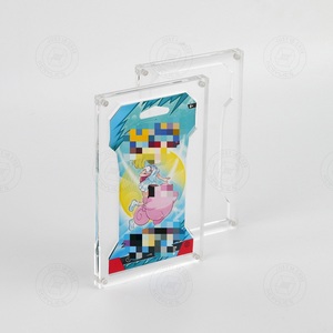 Acrylic Pokm Pack <b>Display</b> Stand with Custom Logo Easy Assembly Modern Design - Product Image 2