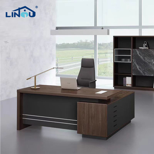 Meubles de <span class=keywords><strong>bureau</strong></span> classiques en bois durable, <span class=keywords><strong>bureau</strong></span> de direction de couleur marron, <span class=keywords><strong>design</strong></span> moderne, bureaux de <span class=keywords><strong>bureau</strong></span> personnalisés - Product Image 1