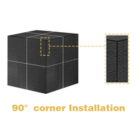 Cubo LED per Esposizioni Esterne con Schermo Video 3D a 4, 5 o 6 Lati, Personalizzabile per Insegne e Loghi LED