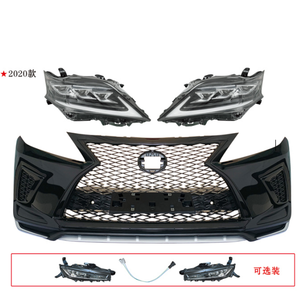 Kit de Conversión de Carrocería Facelift para <span class=keywords><strong>Lexus</strong></span> <span class=keywords><strong>RX</strong></span> <span class=keywords><strong>300</strong></span> 2010 2011 2012 2013 2014 2015, Actualización al Estilo <span class=keywords><strong>2020</strong></span>, Ensamblaje de Parachoques Delantero y Trasero - Product Image 1